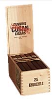 Genuine Counterfeit Cubans Churchill Medium Brown